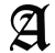 letter A