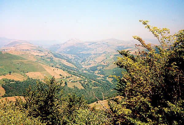 Elevated Countryside View