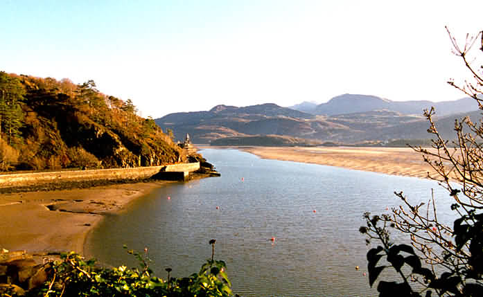 low water -  view from Barmouth old harbour