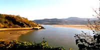 View of the Mawddach Estuary from Barmouth old harbour full size view=47K
